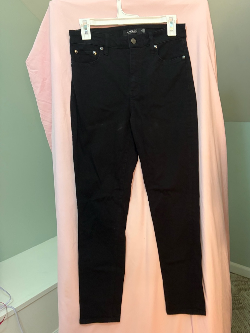 Ralph Lauren Black Skinny Jeans size 4